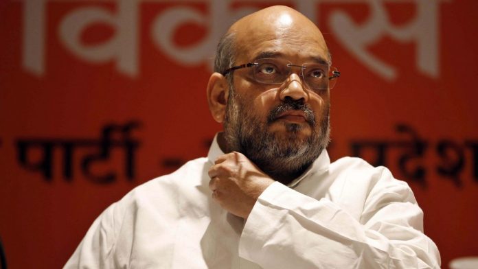 Amit Shah Address Press Conference In Varanasi news on amit shah
