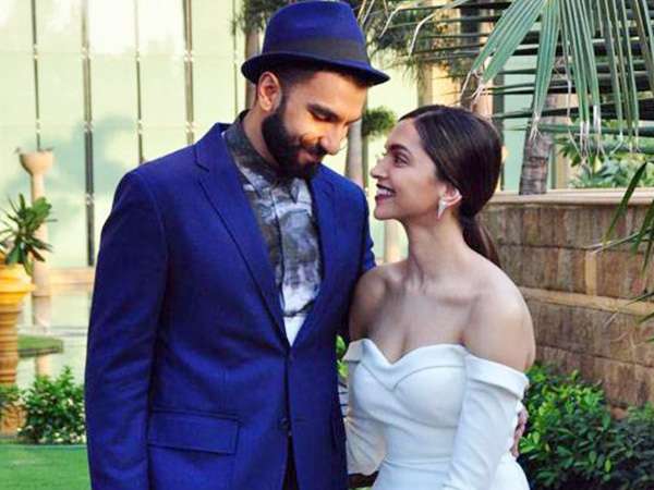 Deepika Padukone and Ranveer Singh Twitter