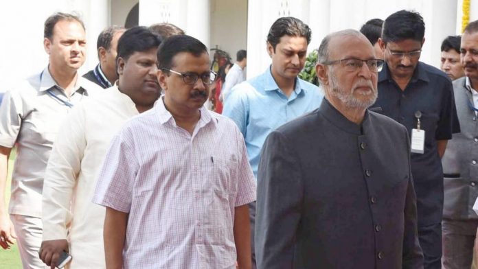 kejriwal- baijal kejriwal- baijal