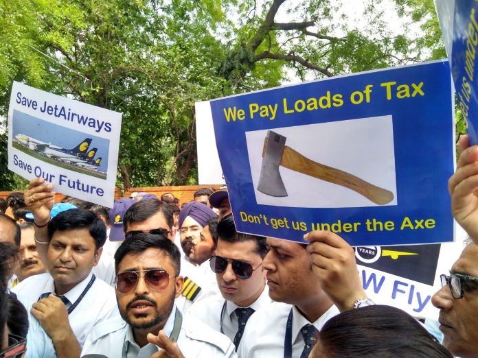 jet airways employee protest jet airways employee protest