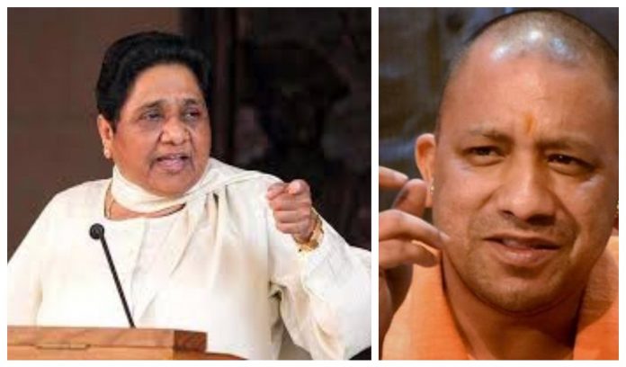 mayawati-yogi adityanath mayawati-yogi adityanath