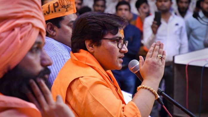 प्रज्ञा ठाकुर और शिवसेना